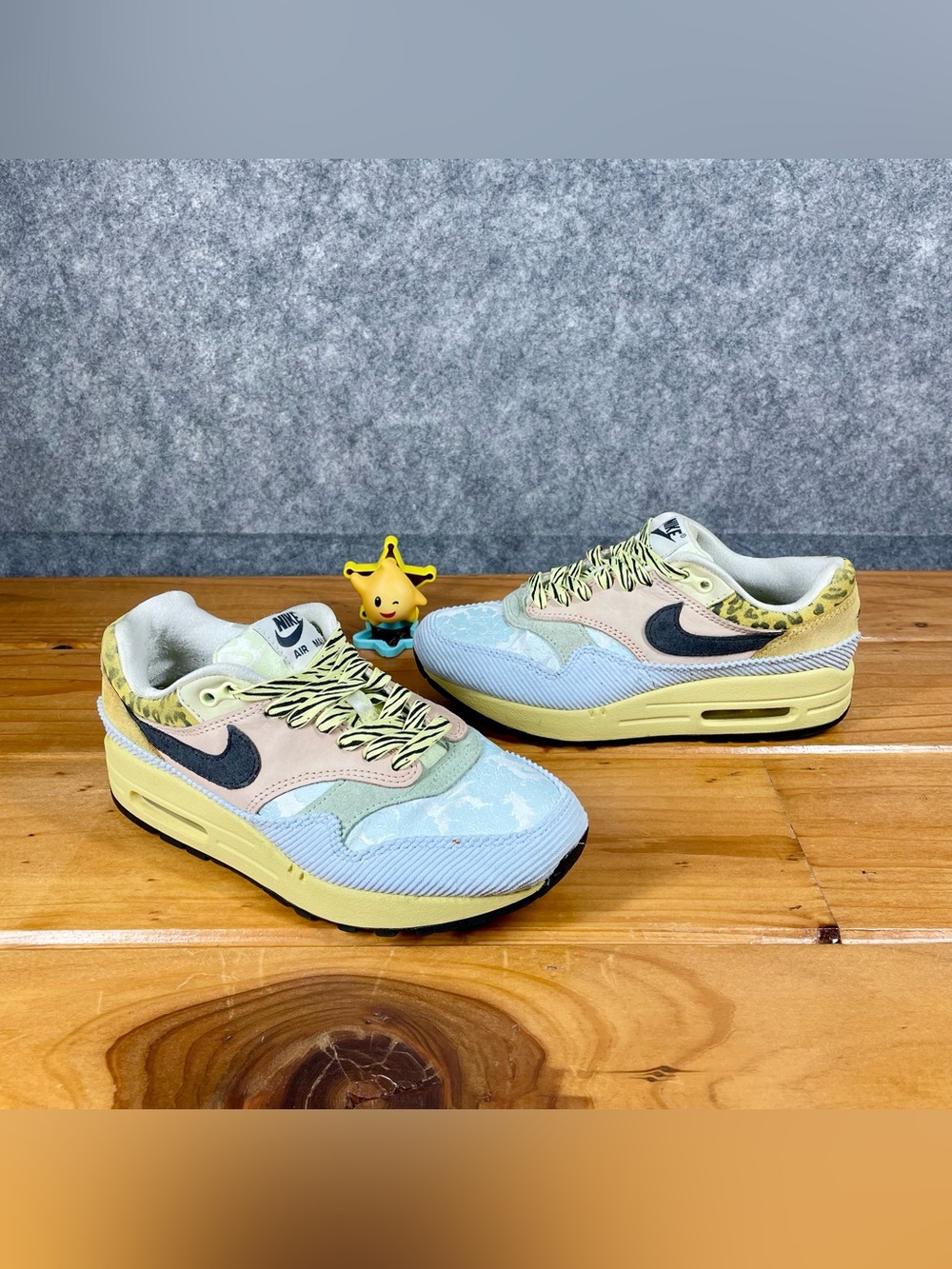 Nike Air Max 1 '87 Womens Size 5 Premium Spring Mix Multicolor Shoes FJ4605-441